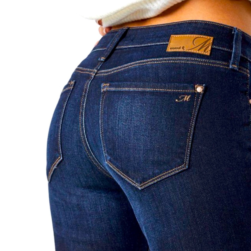 Mavi denim Alexa skinny jean in rinse indigo tribeca